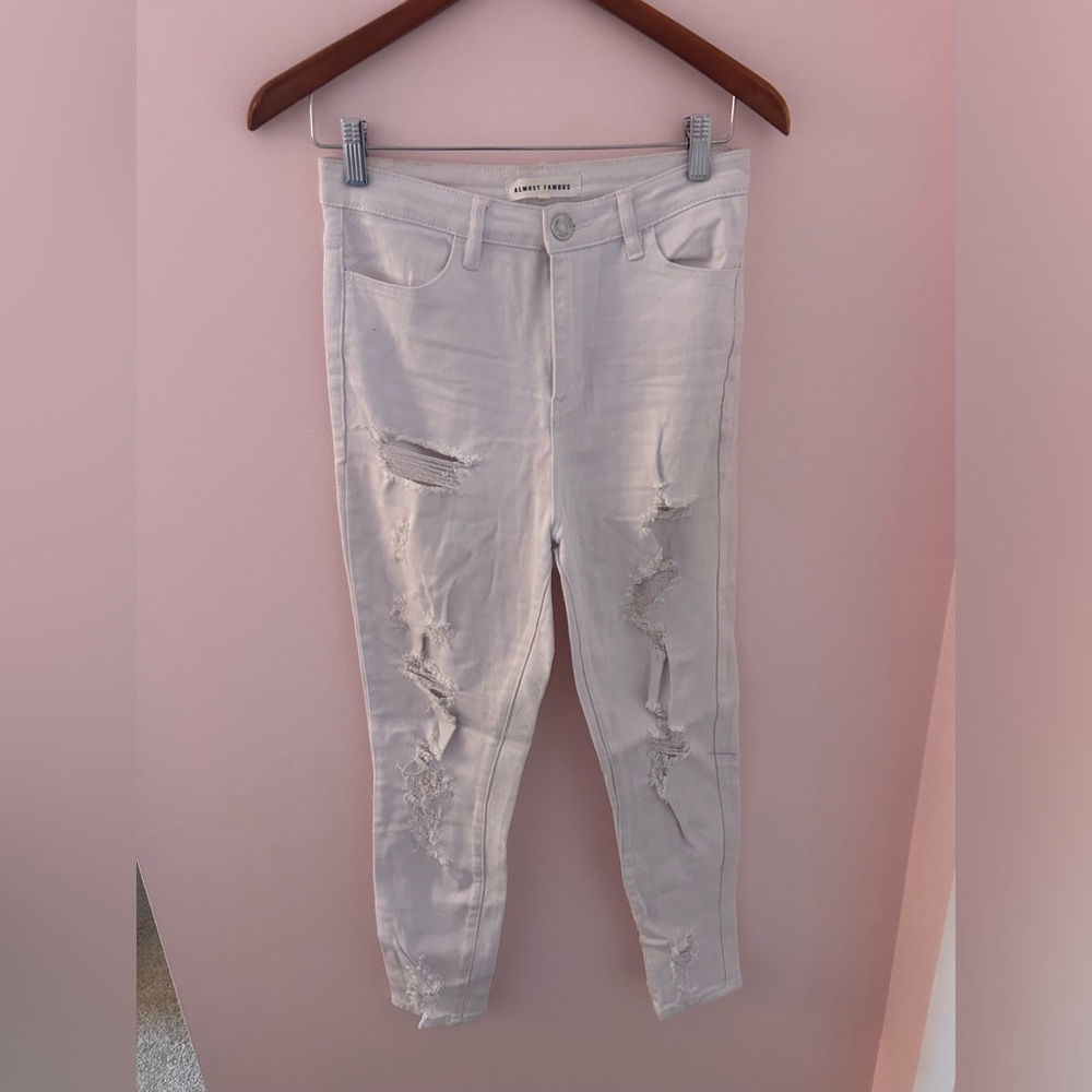 White jeans